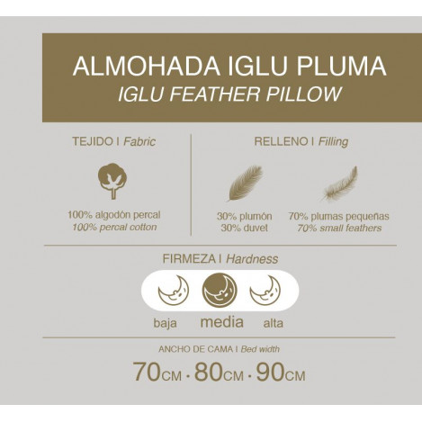 Пухена възглавница Iglu
