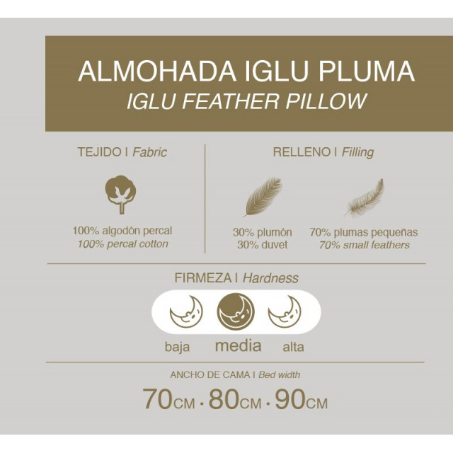 Пухена възглавница Iglu