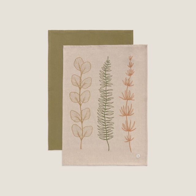 Комплект кухненски кърпи Fern